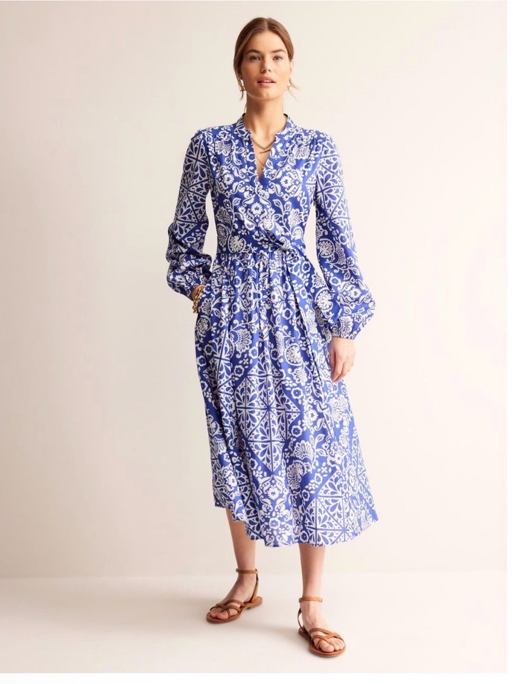 Boden Midi Dress US 8 Petite
